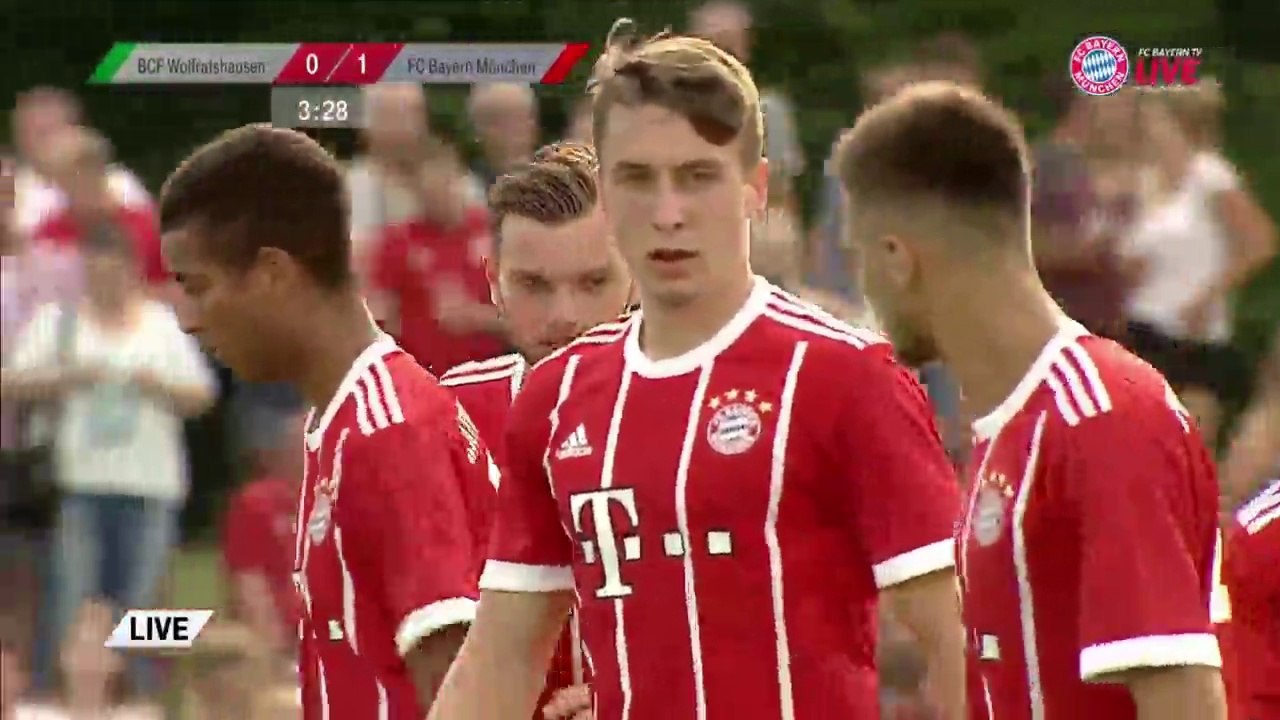 0-1 Manuel Wintzheimer Goal HD - BCF Wolfratshausen vs Bayern Munich 06.07.2017 HD