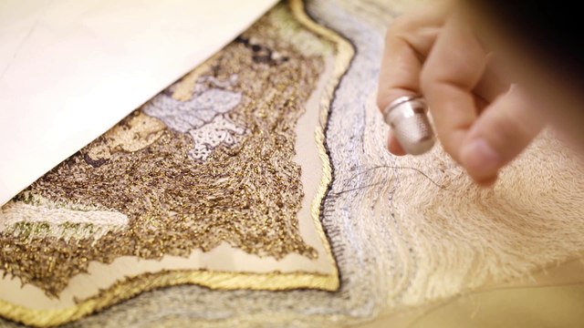 Savoir-faire Map of Tenderness défilé Dior Haute Couture automne-hiver 2017-2018