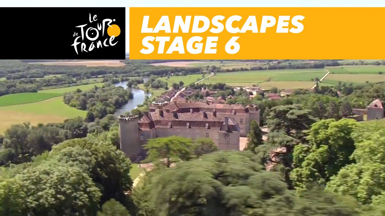 Paysages du jour / Landscapes of the day - Étape 6 / Stage 6 - Tour de France 2017