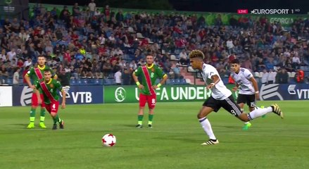 3-0 Sidney Friede Penalty Goal HD - Germany U19 vs Bulgaria U19 06.07.2017 - Euro U19 HD
