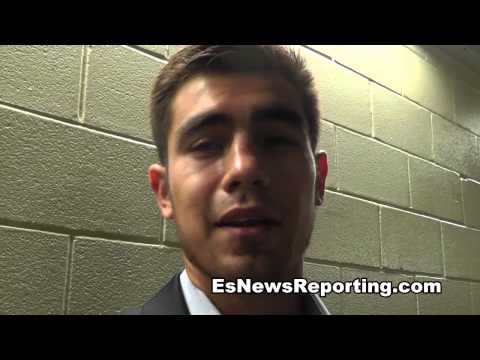 Manny Pacquiao vs Brandon Rios dallas boxing star Roberto Marroquin talks to EsNews Boxing