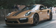 Te dejará con la boca abierta... Porsche 911 Turbo S Exclusive Series en Goodwood