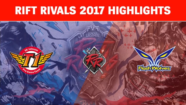 Highlights: SKT vs FW - Rift Rivals 2017: LCK vs LPL vs LMS