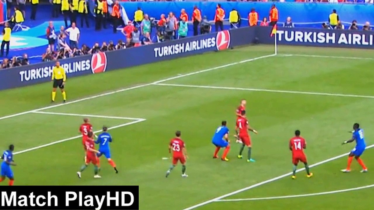 France vs Portugal 0-1 - EURO 2016 Final - Highlights