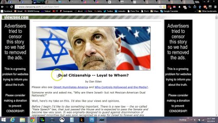 Israeli Dual Citizens Run America's Government