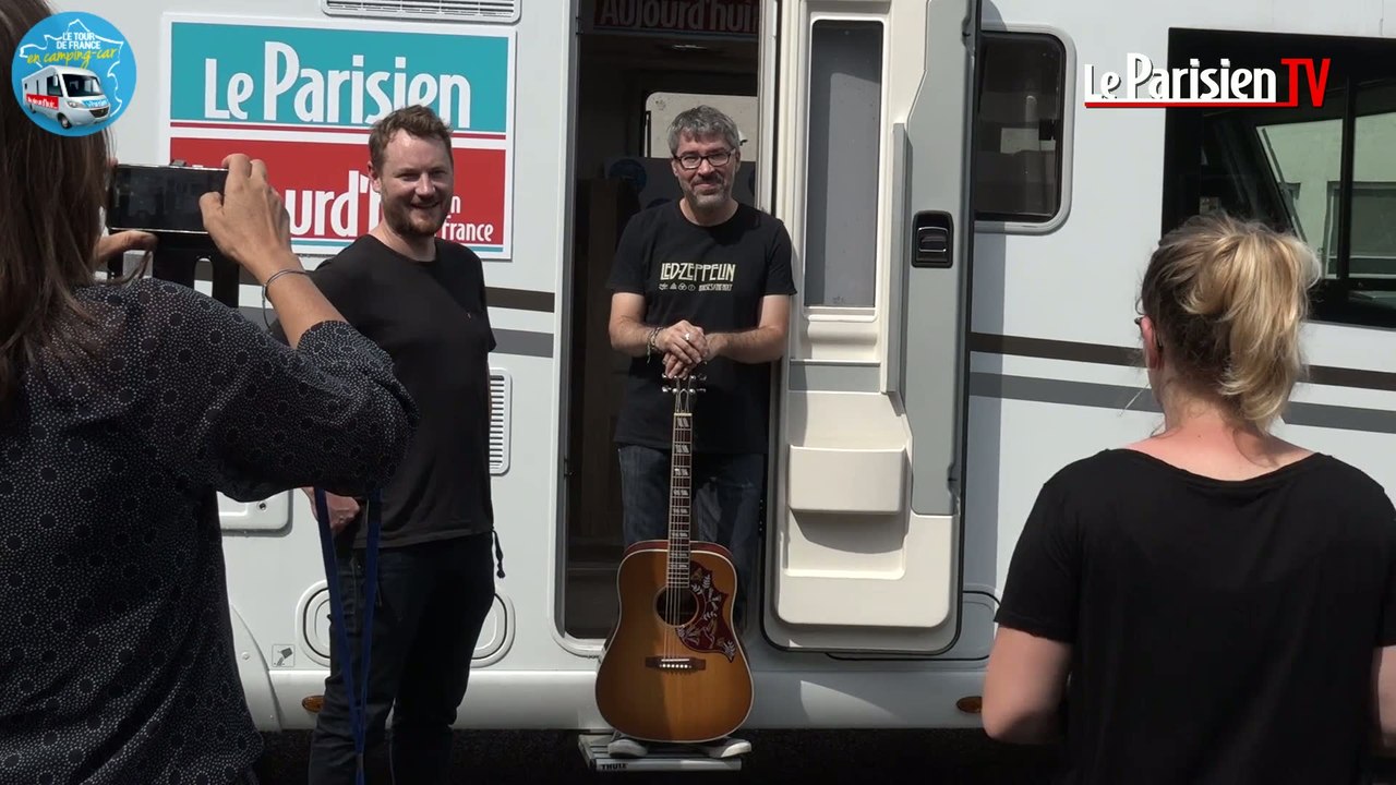 Départ de notre camping-car sur la route des festivals de France