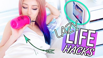 12 LIFE HACKS Every LAZY PERSON Should Know!!!By Wingie