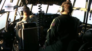 AC-130U Spooky Gunship in Action