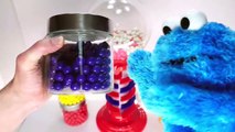 Learning Videos for Kids - Cookie Monter Teaches Toddlers Colors Gumballs Machine! 4K Movie!