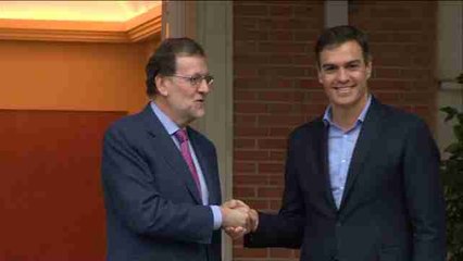 Rajoy y Sánchez se reúnen casi 11 meses después