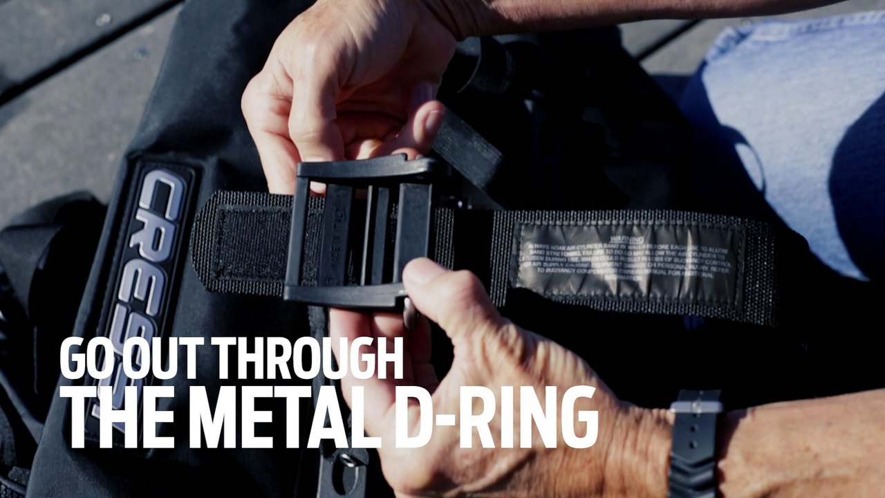 Dive Hacks: How to Rethread a BC Tank Band