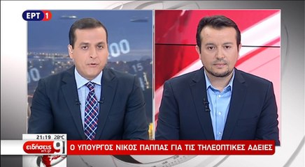 Ο Νίκος Παππάς στην ΕΡΤ