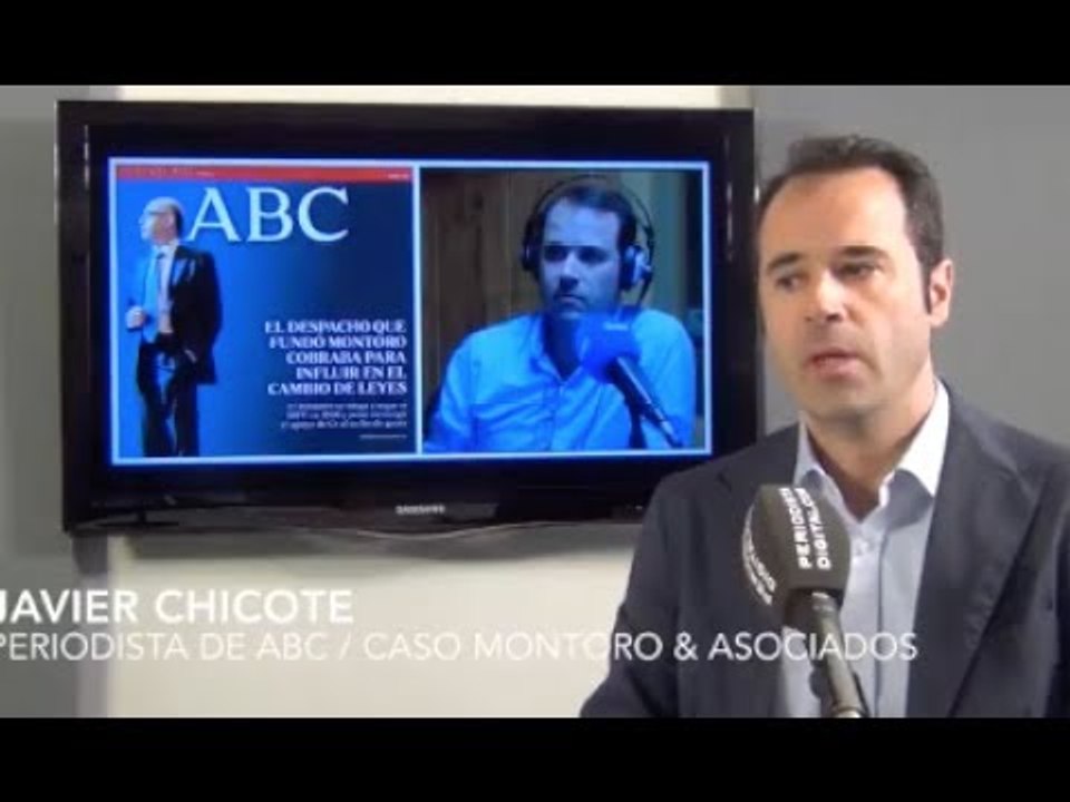 Javier Chicote: "Recibimos muchas presiones por las informaciones sobre Montoro"