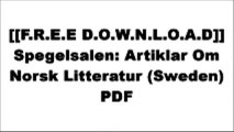 [iMQVz.[F.R.E.E D.O.W.N.L.O.A.D]] Spegelsalen: Artiklar Om Norsk Litteratur (Sweden) by Halde Oftedal Andersen E.P.U.B