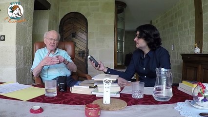 Robert Faurisson nous parle de littérature, partie 1 [Vive l'Europe, Daniel Conversano]