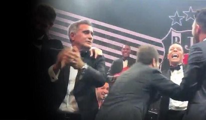 Şenol Güneş ve Beşiktaşlı futbolcuları hiç böyle görmediniz