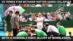 Wimbledon ends in agony for US tennis star Bethanie Mattek-Sands