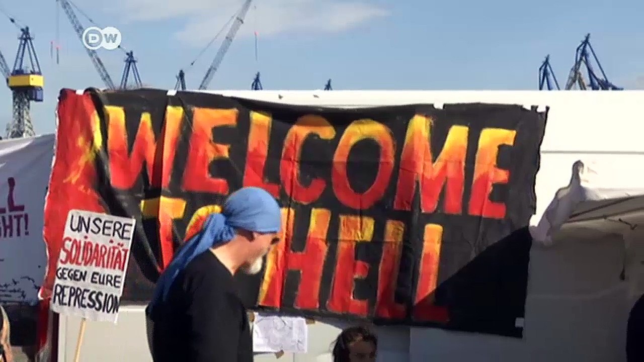 Hamburg: Großaufgebot gegen G20-Demonstranten | DW Deutsch
