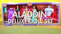 Aladdin Deluxe Doll Set from the Disney Store Toy Review. DisneyToysFan. , Animated Movies cartoons 2017 & 2018