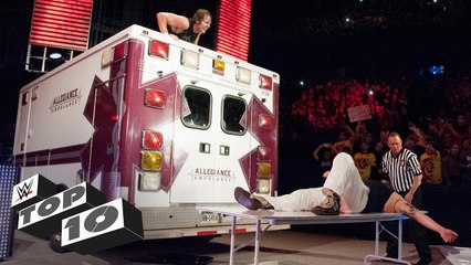 wwe Ambulance attacks_ WWE Top 10