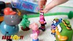 Куми Куми Мультик из игрушек Свинка Пеппа и Куми Куми собирают конструктор Лего мама Свинк