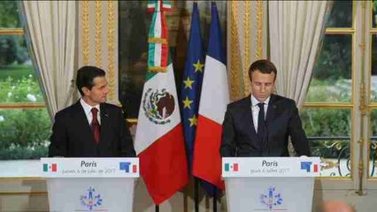 Peña Nieto y Macron certifican su conexión antes de la cumbre del G20