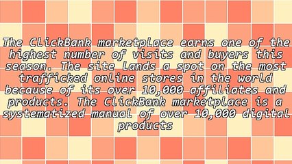 The ClickBank Marketplace Hits It Big This Season