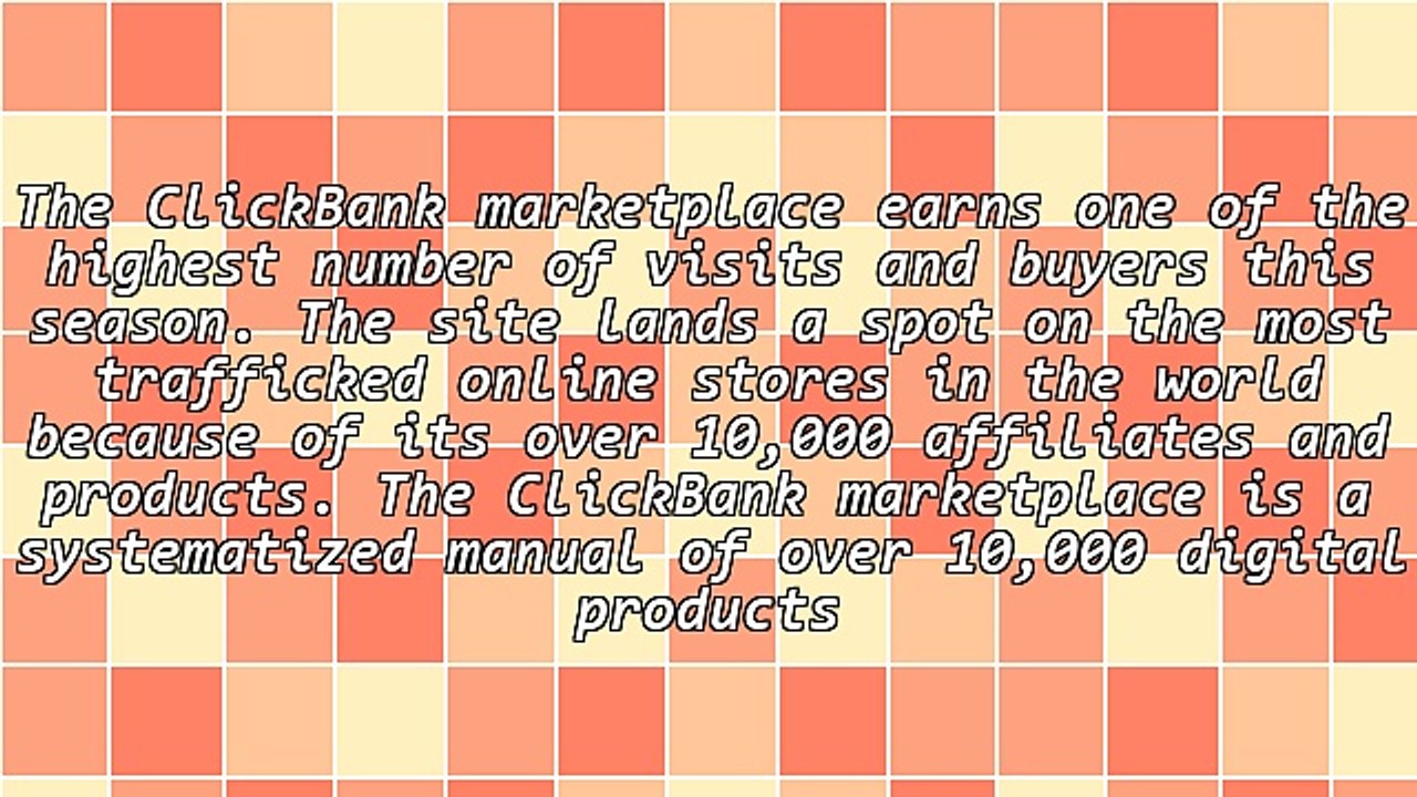 The ClickBank Marketplace Hits It Big This Season