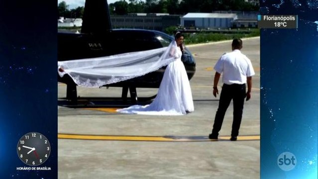 Família de noiva que morreu em acidente de helicóptero vai pedir indenização às empresas