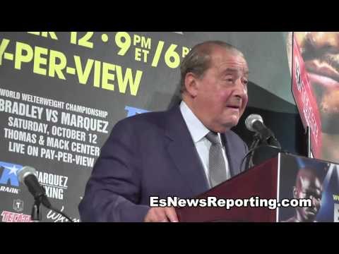 juan manuel marquez vs tim bradley press conference