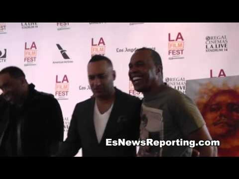 comedian russell peters on usher playing sugar ray leonard in film - EsNews Boxing