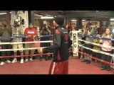 Adrien Broner vs Paulie Malignaggi Paulie Workout and Interview EsNews Boxing