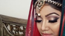 Musulmán novia maquillaje Asia novia maquillaje Bangladesh indio pakistaní Boda maquillaje