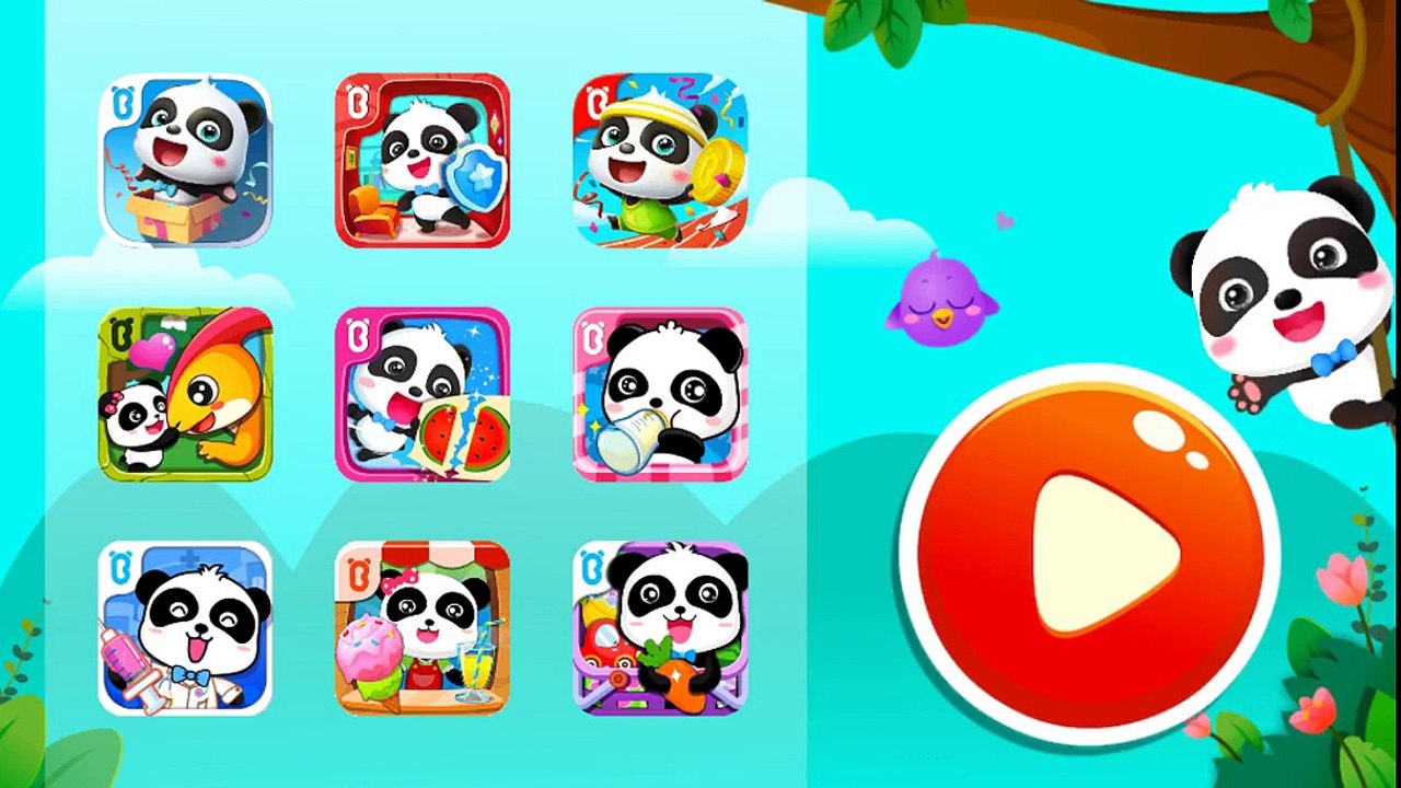 Baby Panda's Daily Life-Baby Play and Fun To Learn-Kids Stay Home Safety And What Does Baby Do Daily