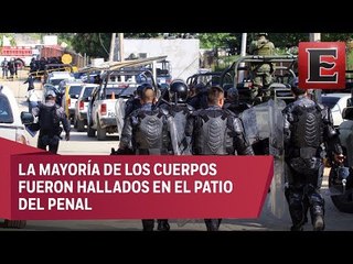 Confirman muerte de 28 personas tras enfrentamiento en Penal de Acapulco