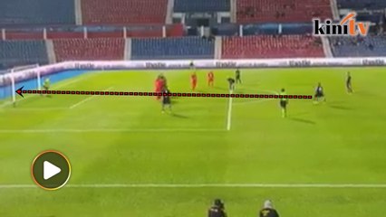 Sepakan percuma cantik TMJ buat penjaga gol 'kaku'