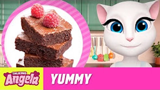 Talking Angela - Chocolate Brownies (Yummy Recipe)