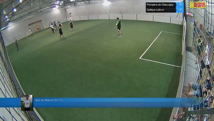 But de Melvin (10-11) - Pompiers de Chauvigny Vs Optique Lebrun - 06/07/17 20:00 - Ligue 2