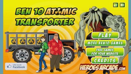 Ben 10 Atomic Transporter Games - Ben 10 Car Games - Online Free Play