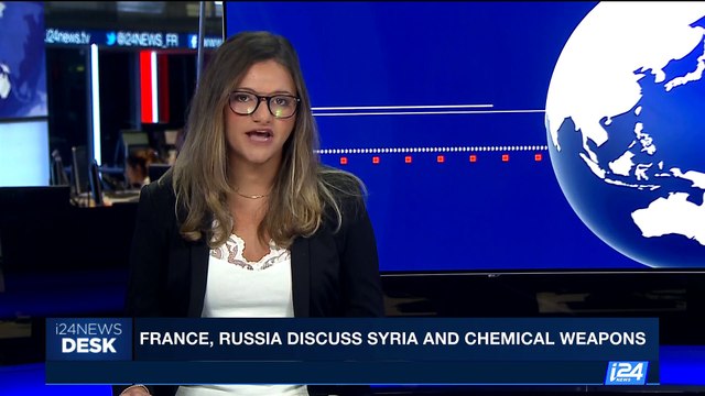 i24NEWS DESK | France, Russia discuss Syria and chemical weapons | Friday, June 7th 2017