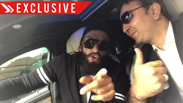 Ranveer Singh's EXCLUSIVE VISUALS Of Grooving Inside His New Car Mercedes Benz Maybach