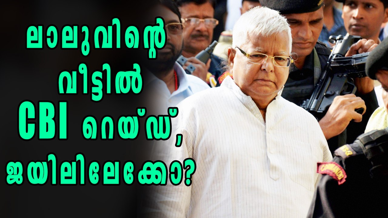 CBI Raids Lalu Prasad Yadav, His Family Over Co...