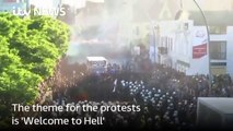 76 policiers blessés lors d'affrontements au G20 de Hambourg