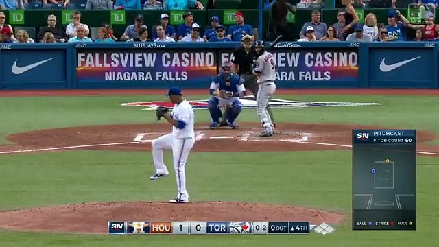 Controversial situation during Houston Astros vs Toronto Blue Jays!