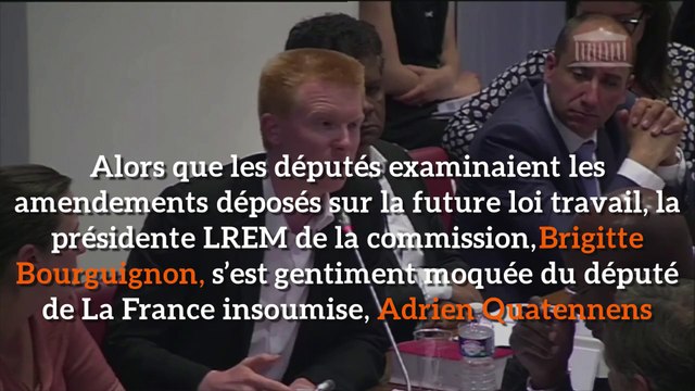 Une députée LREM se moque de son collègue FI et de ses amendements