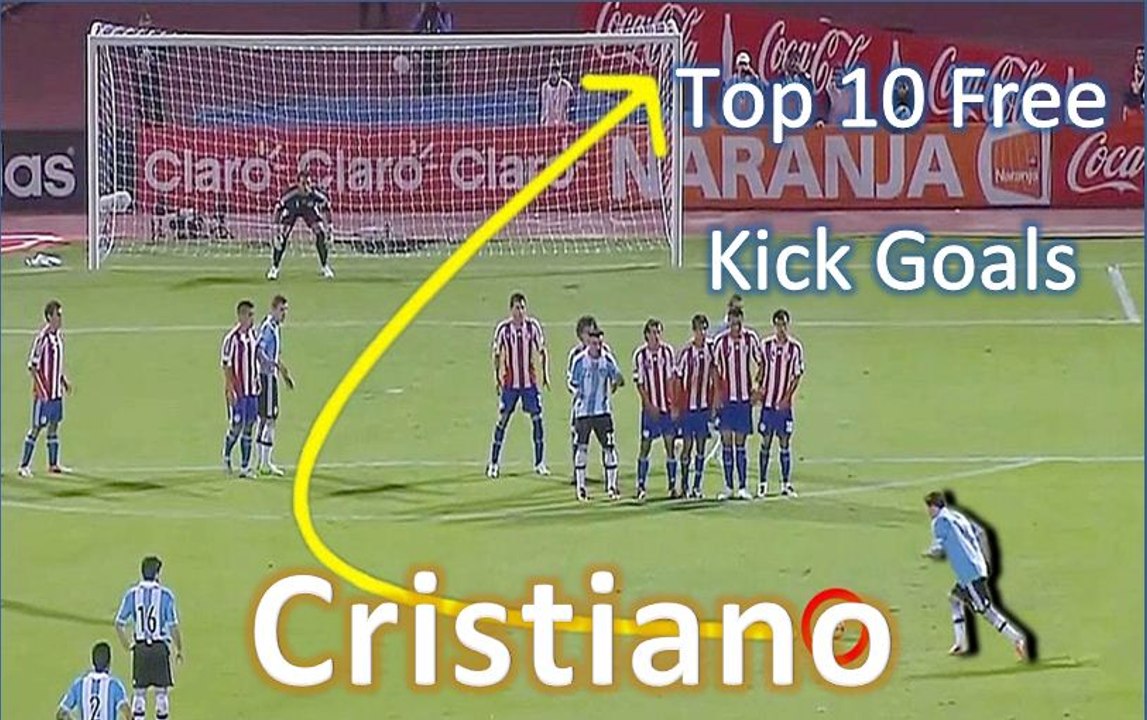 Cristiano Ronaldo Vs Lionel Messi ● Top 10 Free Kick Goals