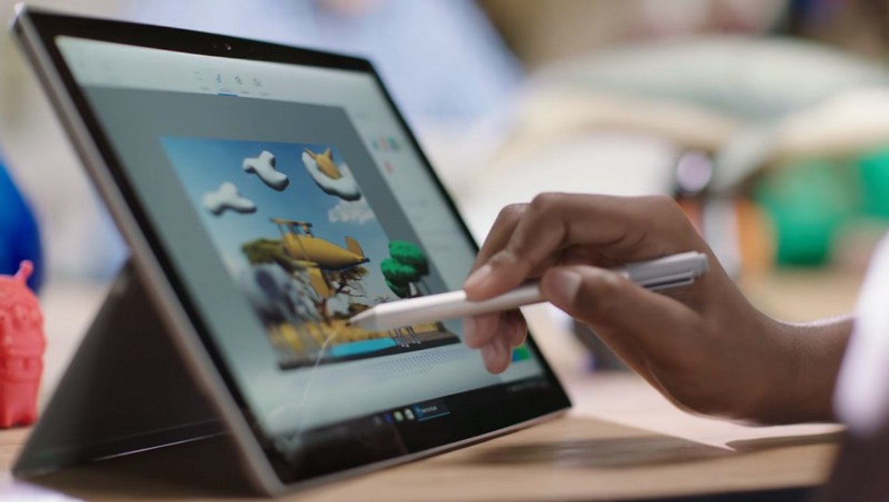 Les évolutions de Paint 3D avec Windows 10 creators update