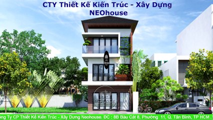 Nhà Phố Hiện Đại 90m2 Phong Cách Châu Âu