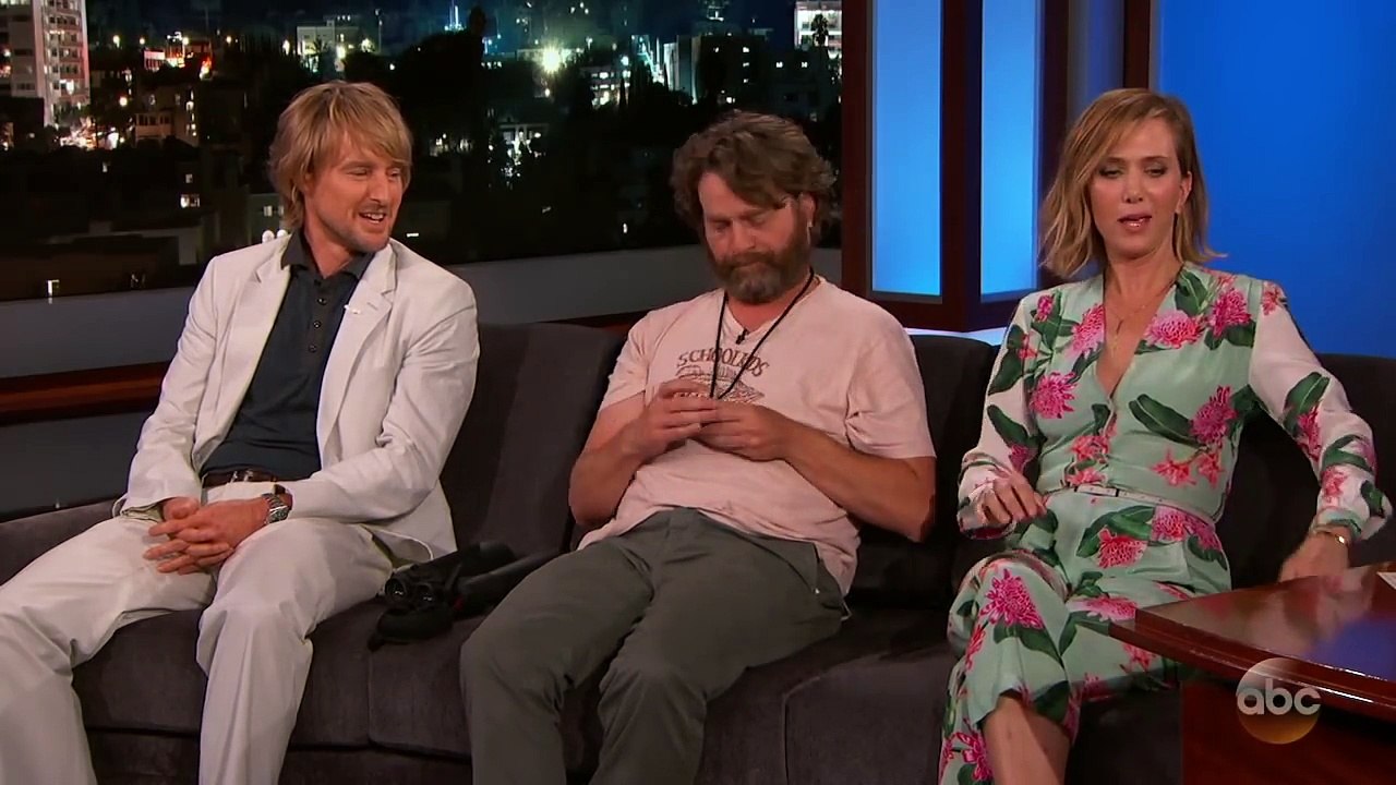 Kristen Wiig, Owen Wilson & Zach Galifianakis on Shooting in North Carolina