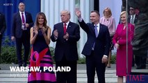 First Lady of Poland Insulted Donald Trump While Shaking Hand